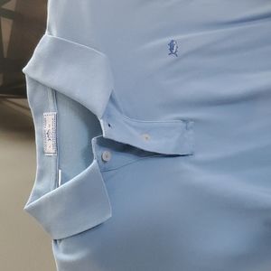 Southern Tide Skipjack Polo, Large, Men's, Light Blue, Good condition